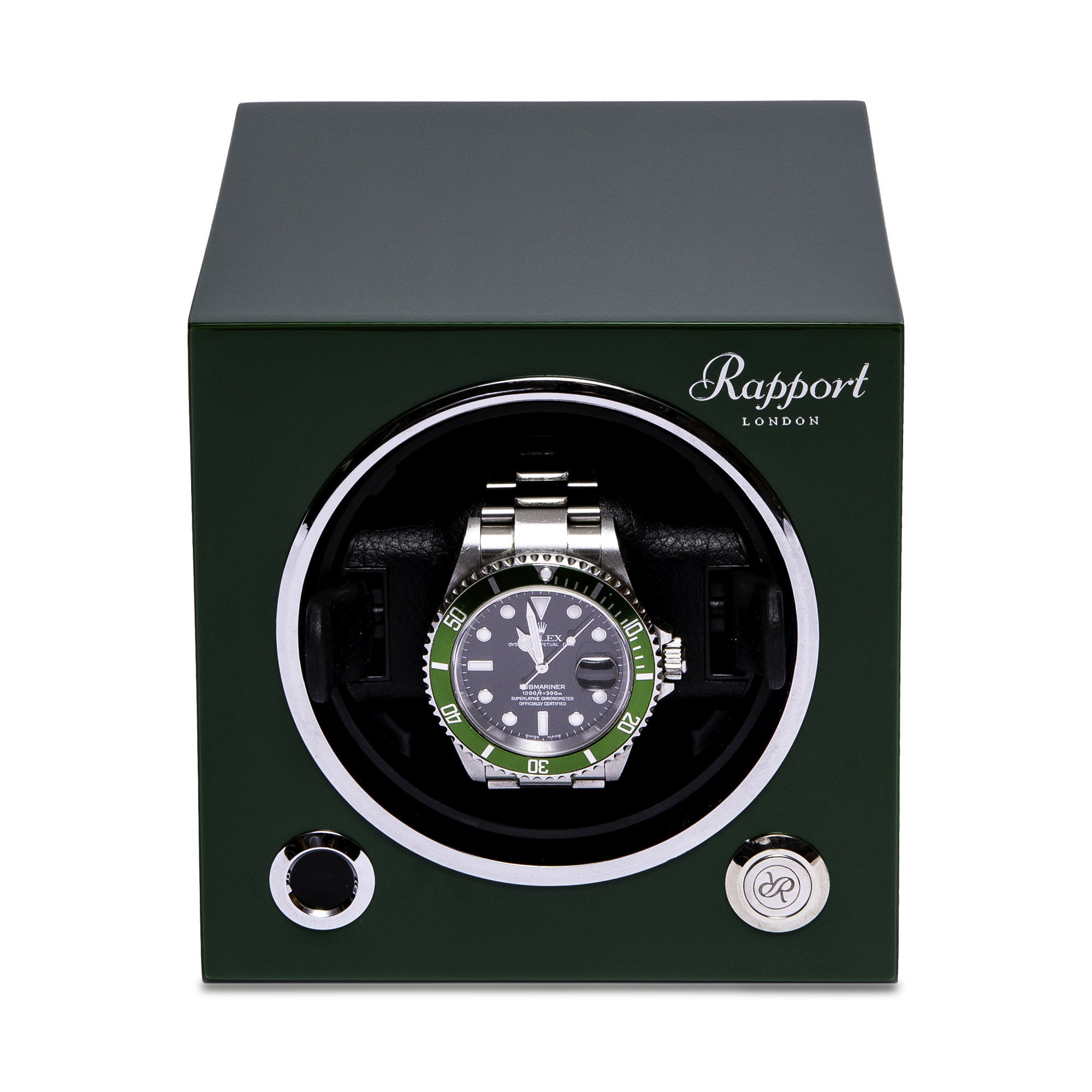 Sample EVO MKII Single Watch Winder - Racing Green