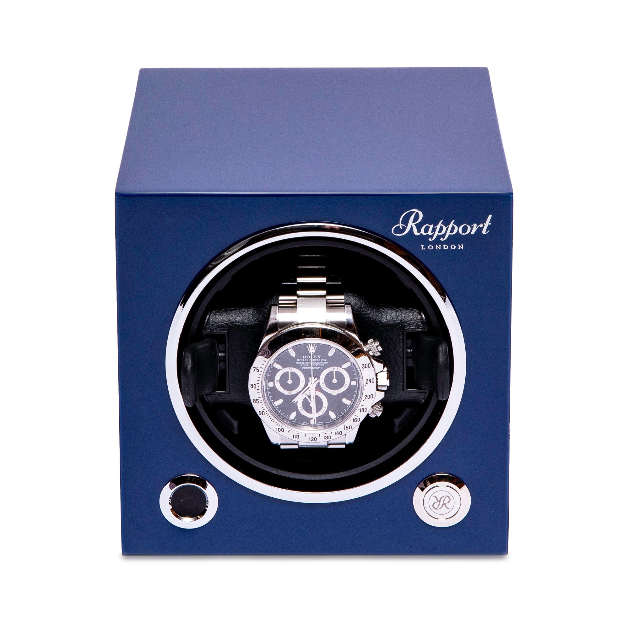 Sample Evo Single Watch Winder - Admiral Blue