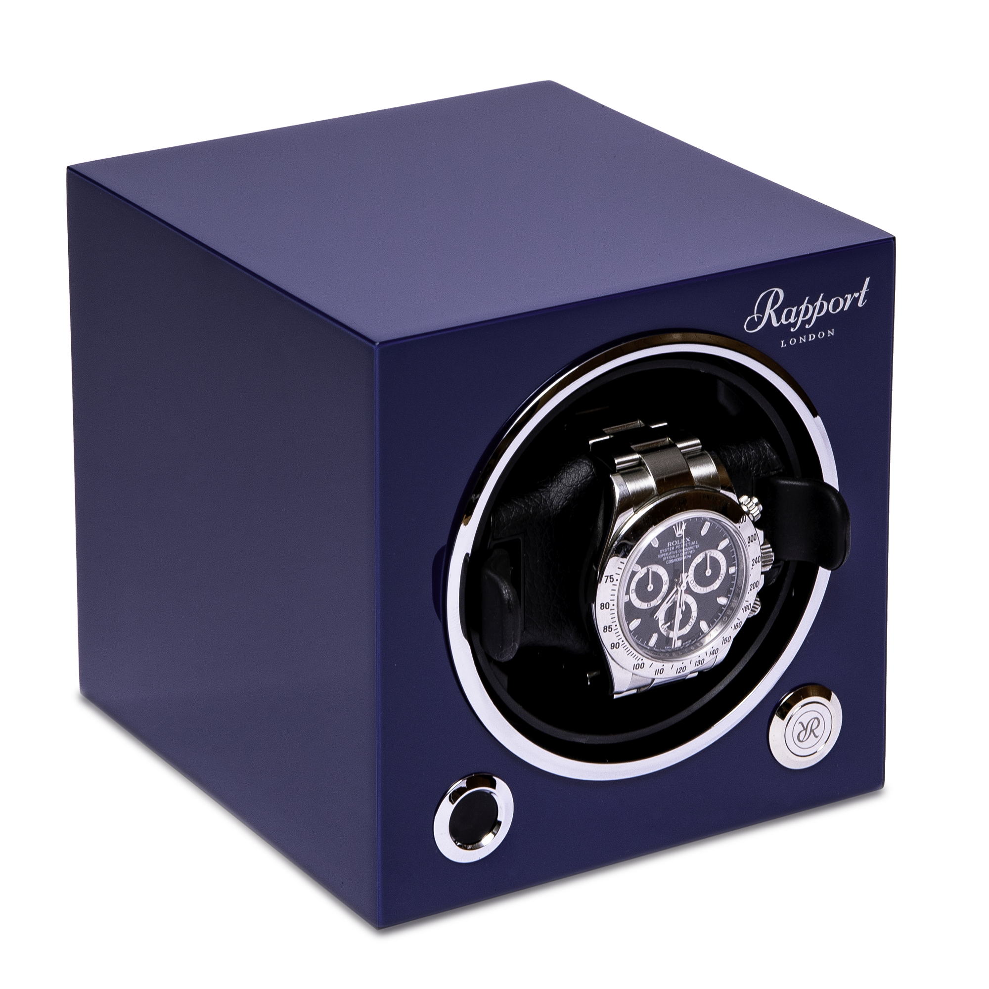 Evo Single Watch Winder - Admiral Blue