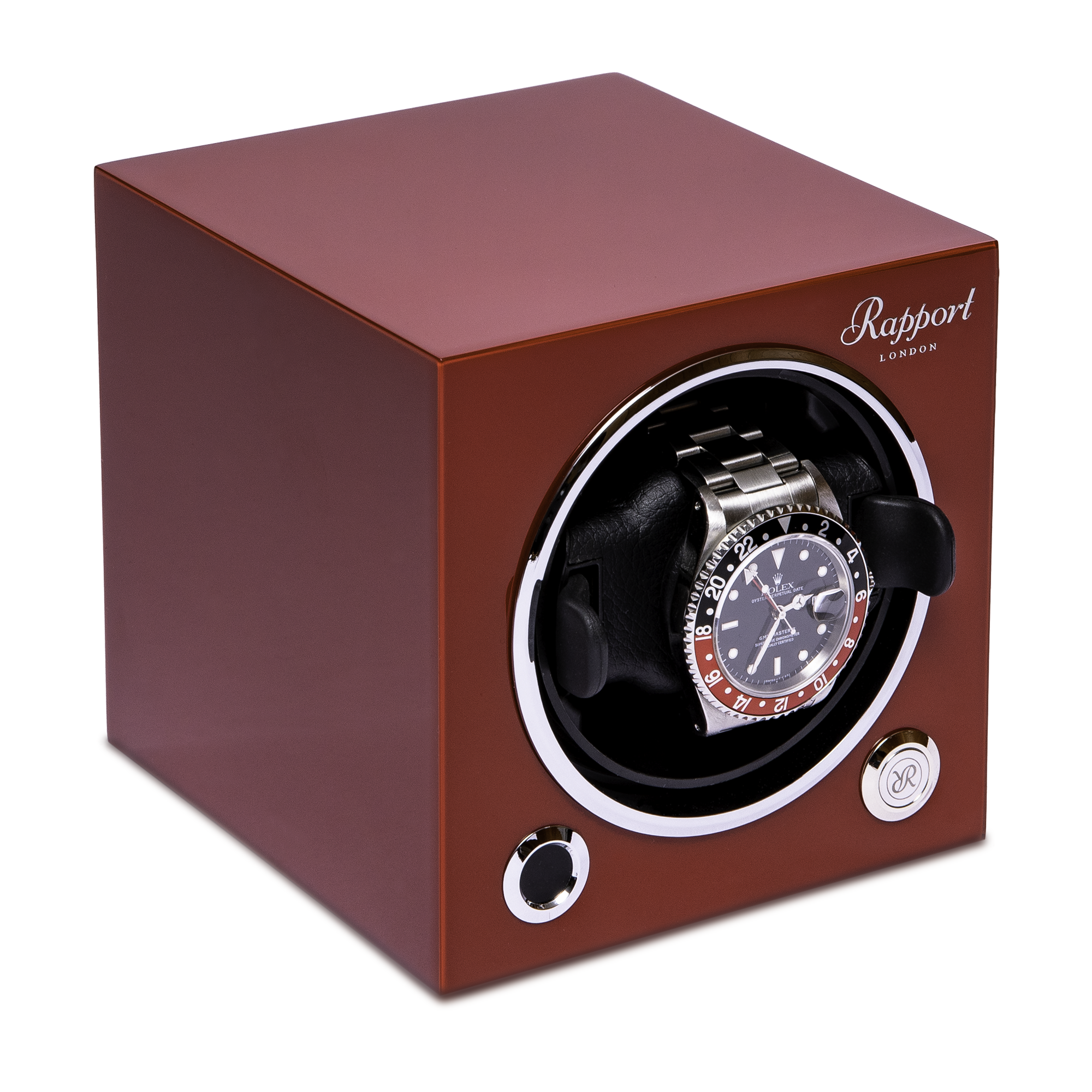 Evo Single Watch Winder - Crimson Red