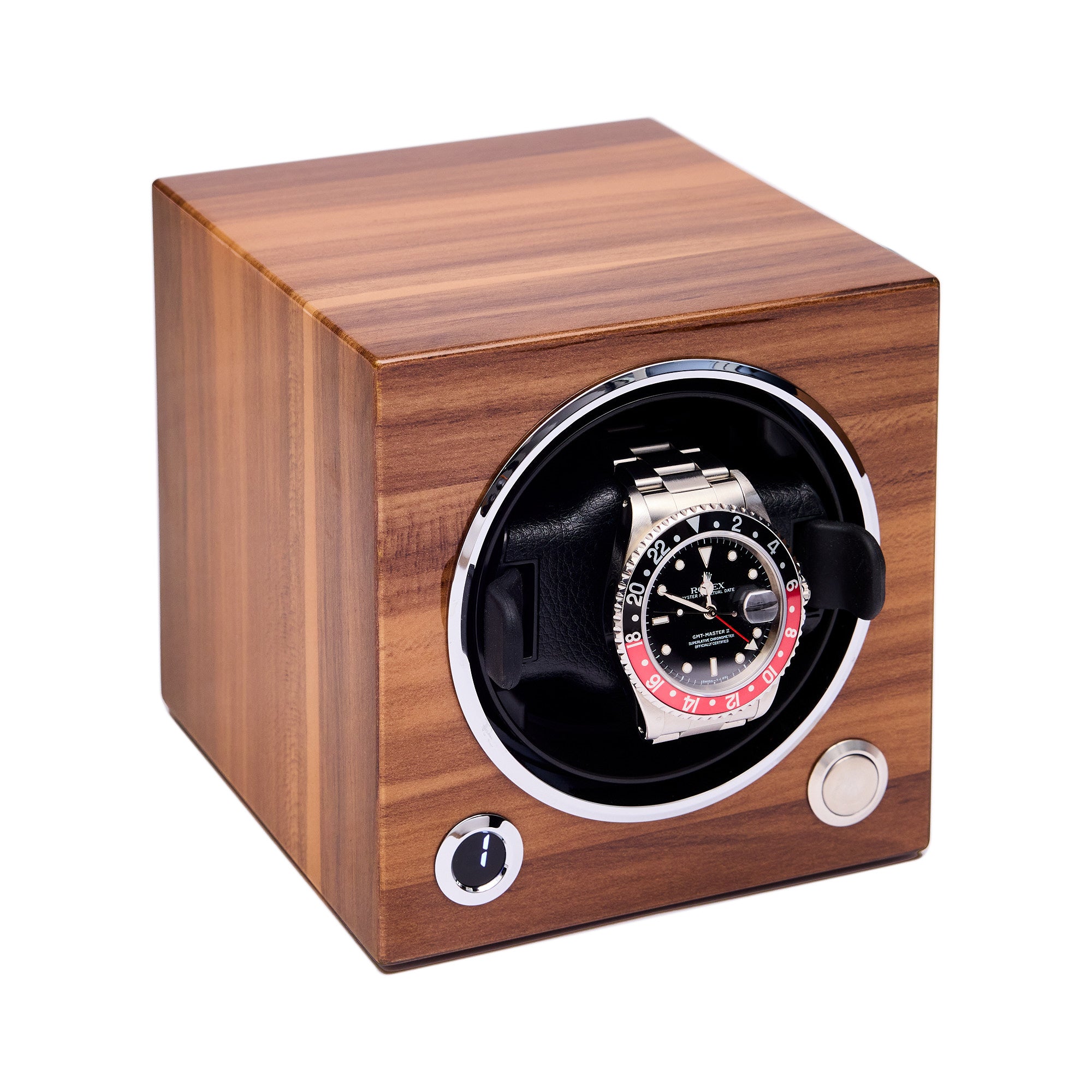 Evo Single Watch Winder -  Walnut