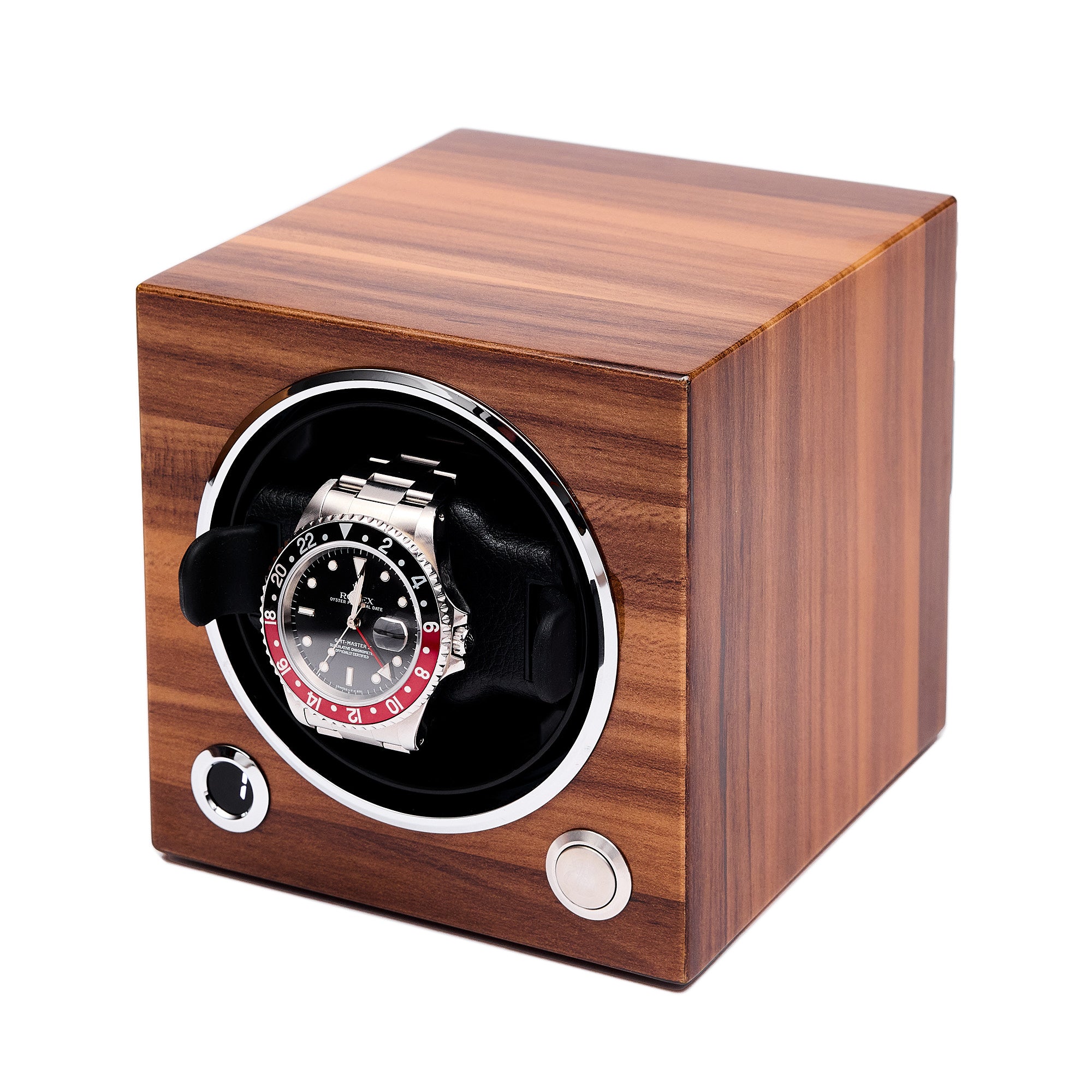 Evo Single Watch Winder -  Walnut