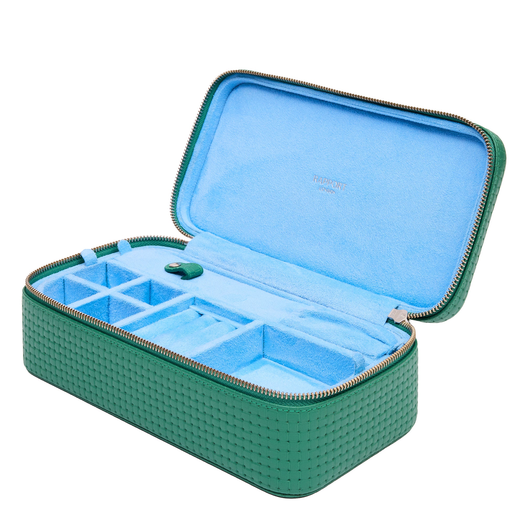 Charlotte Jewellery Case - Green