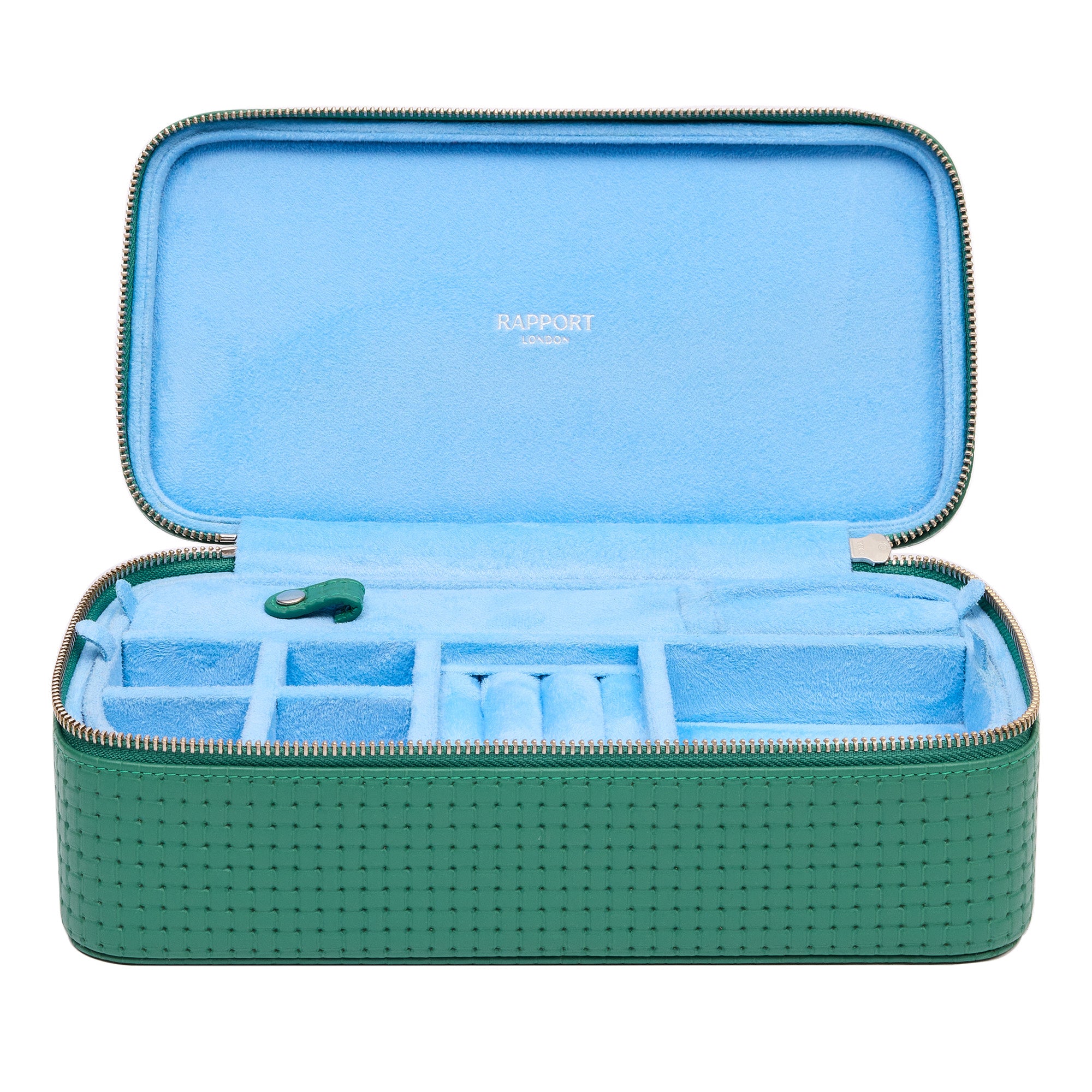 Charlotte Jewellery Case - Green