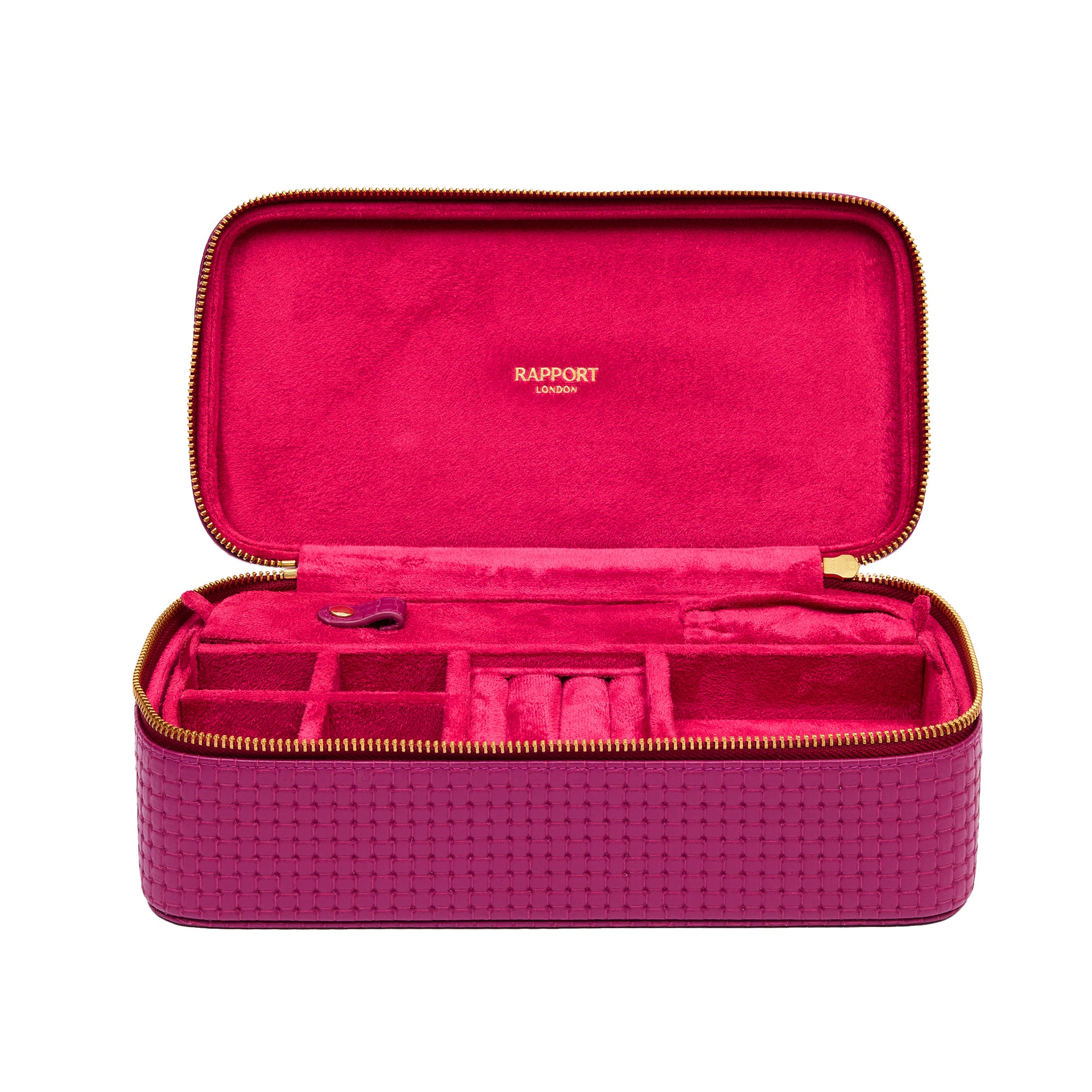 Charlotte Jewellery Case - Pink