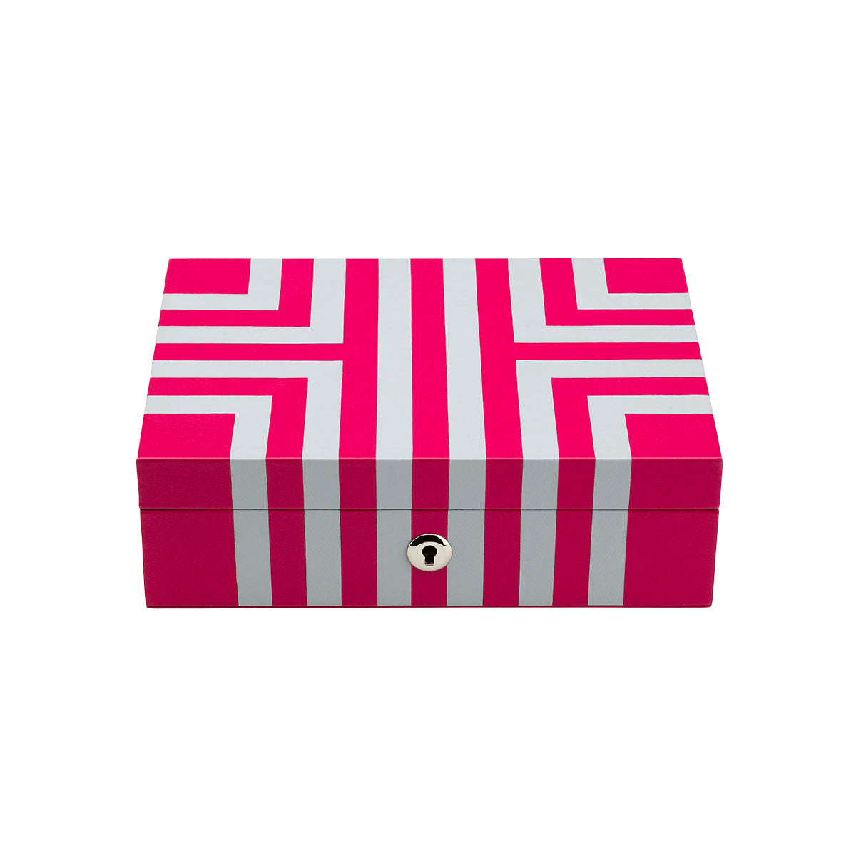 Sample Maze Jewellery Box - Pink/White