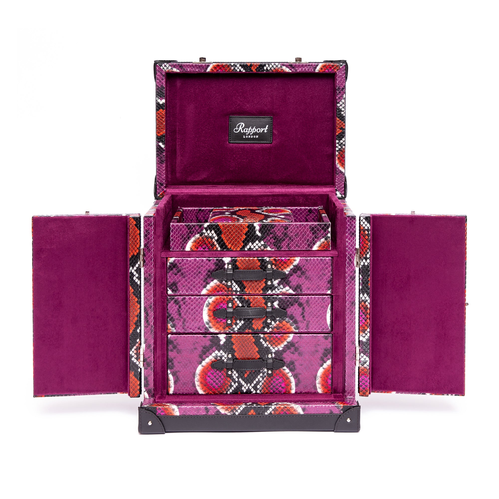 Amour Deluxe Jewellery Trunk - Pink