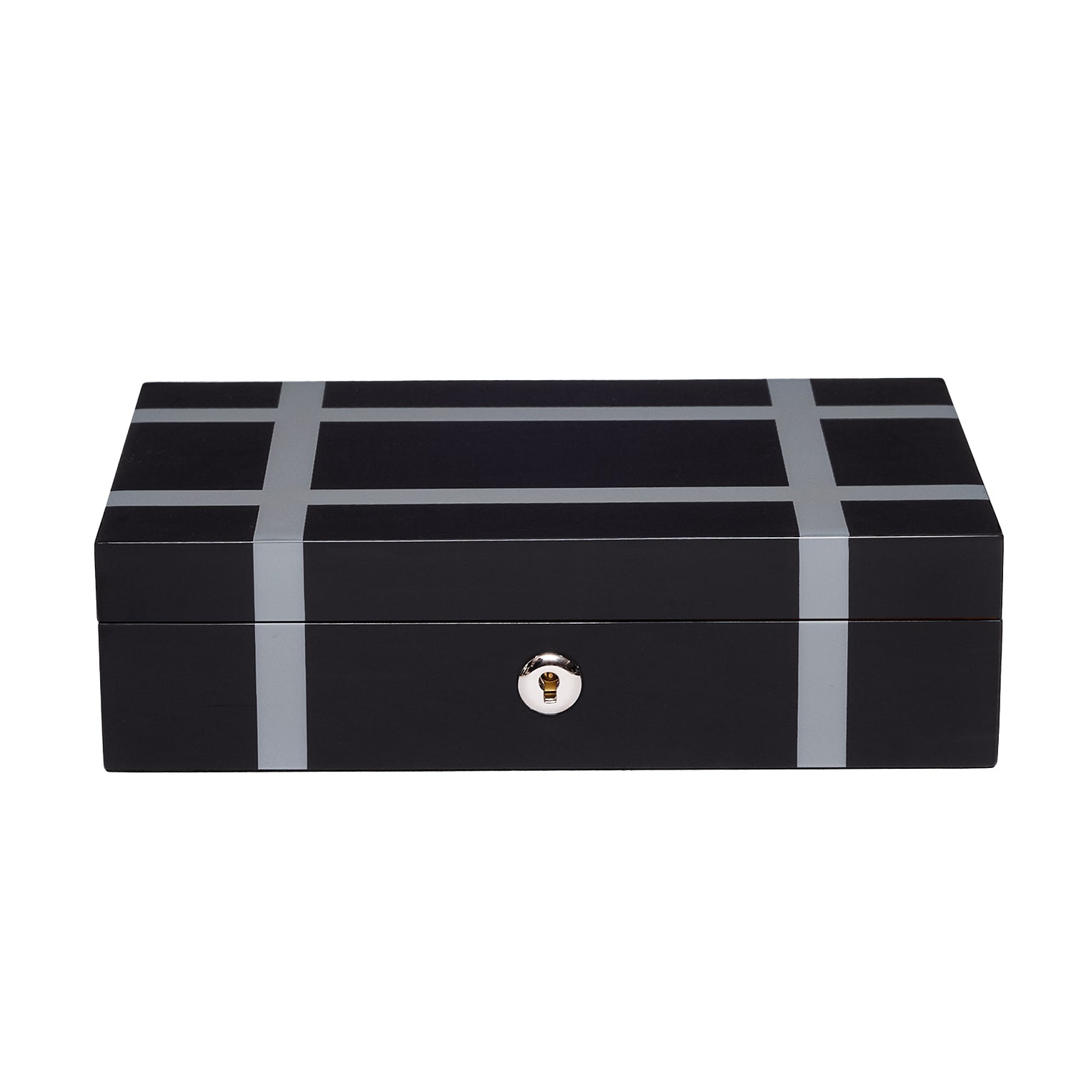 Carnaby Watch and Jewellery Box - Black