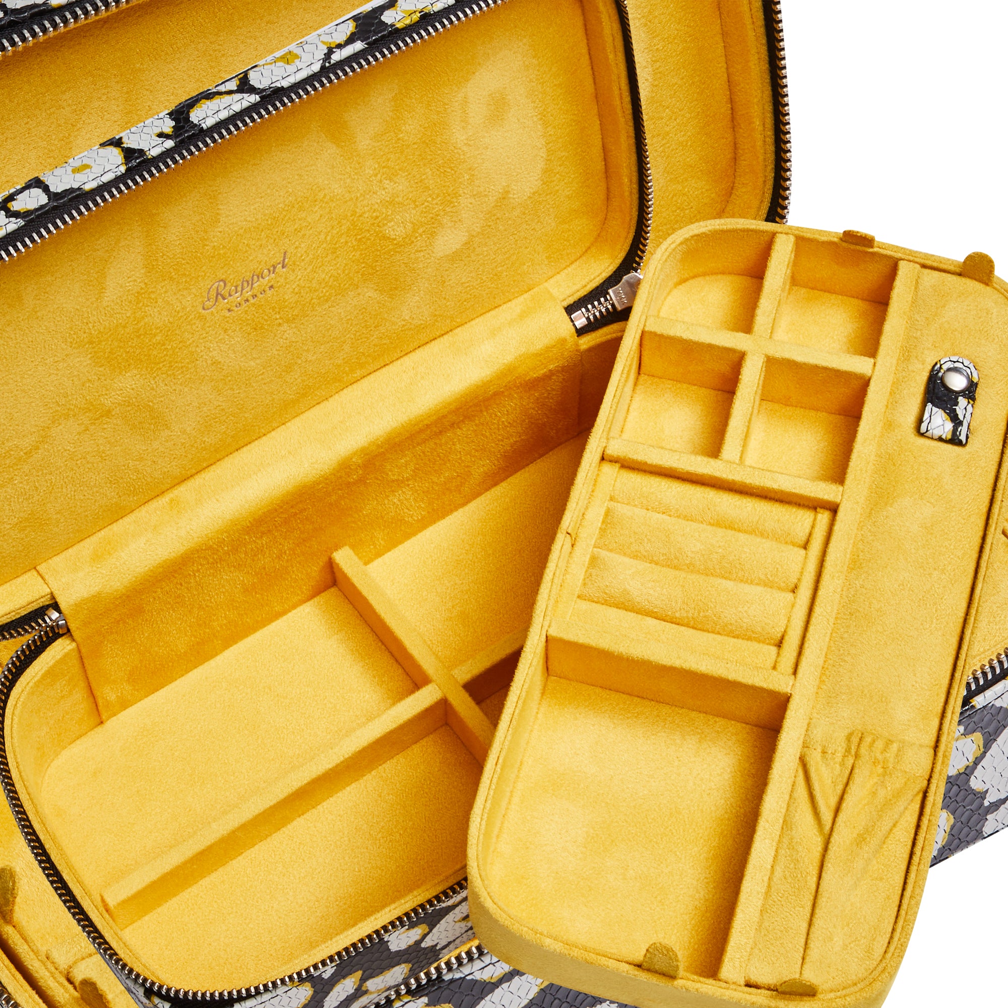 Sloane Jewellery Case - Yellow