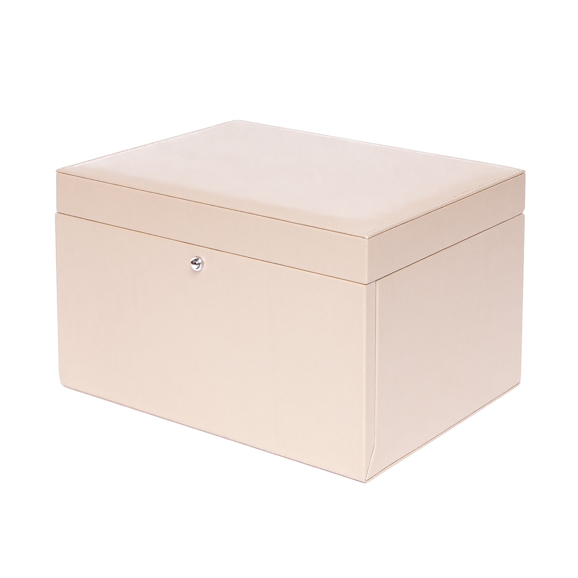 Aura Large Jewellery Box - Beige