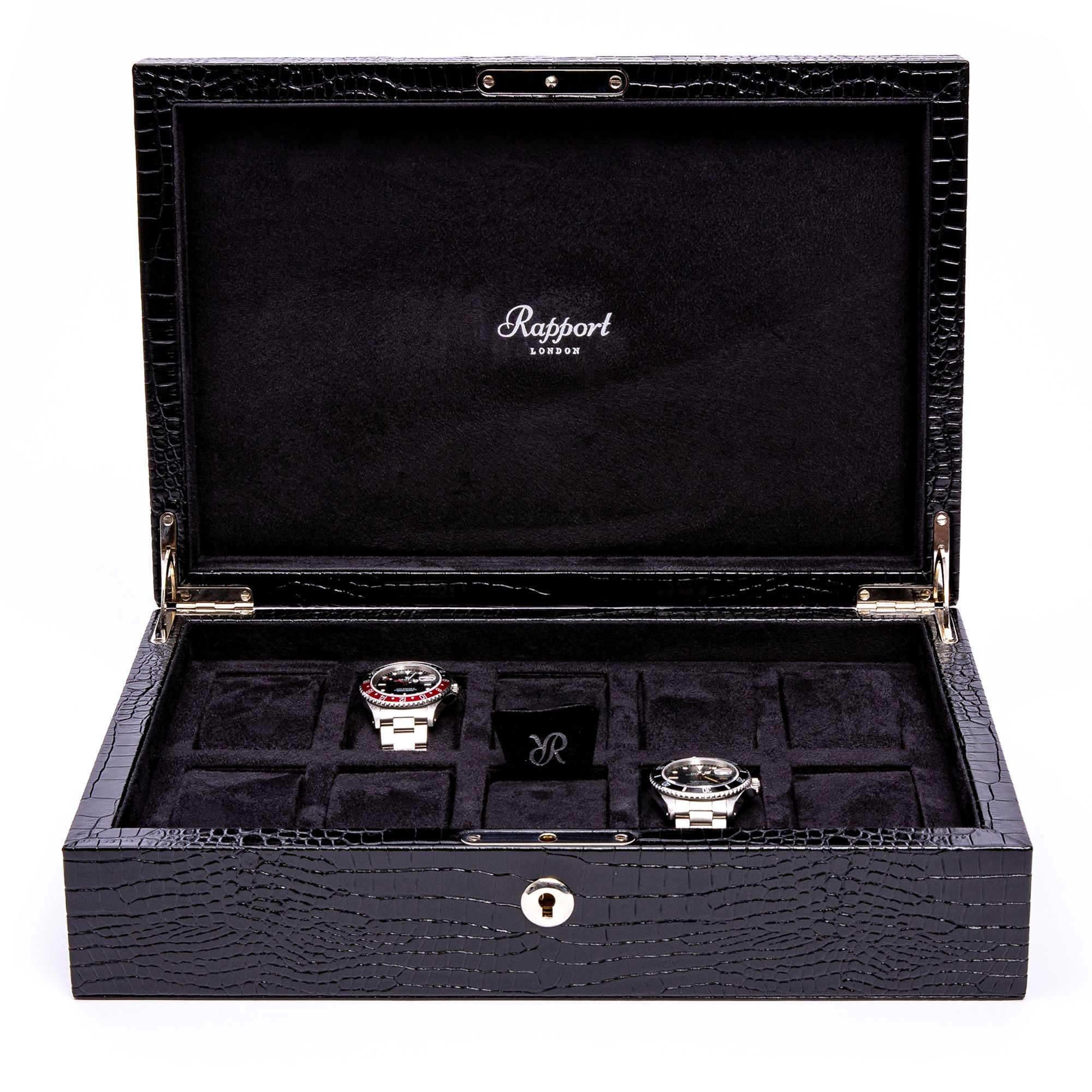 Sample Brompton Eight Watch Box - Brown