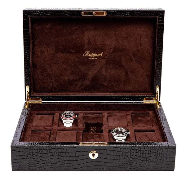 Sample Brompton Brown Eight Watch Box