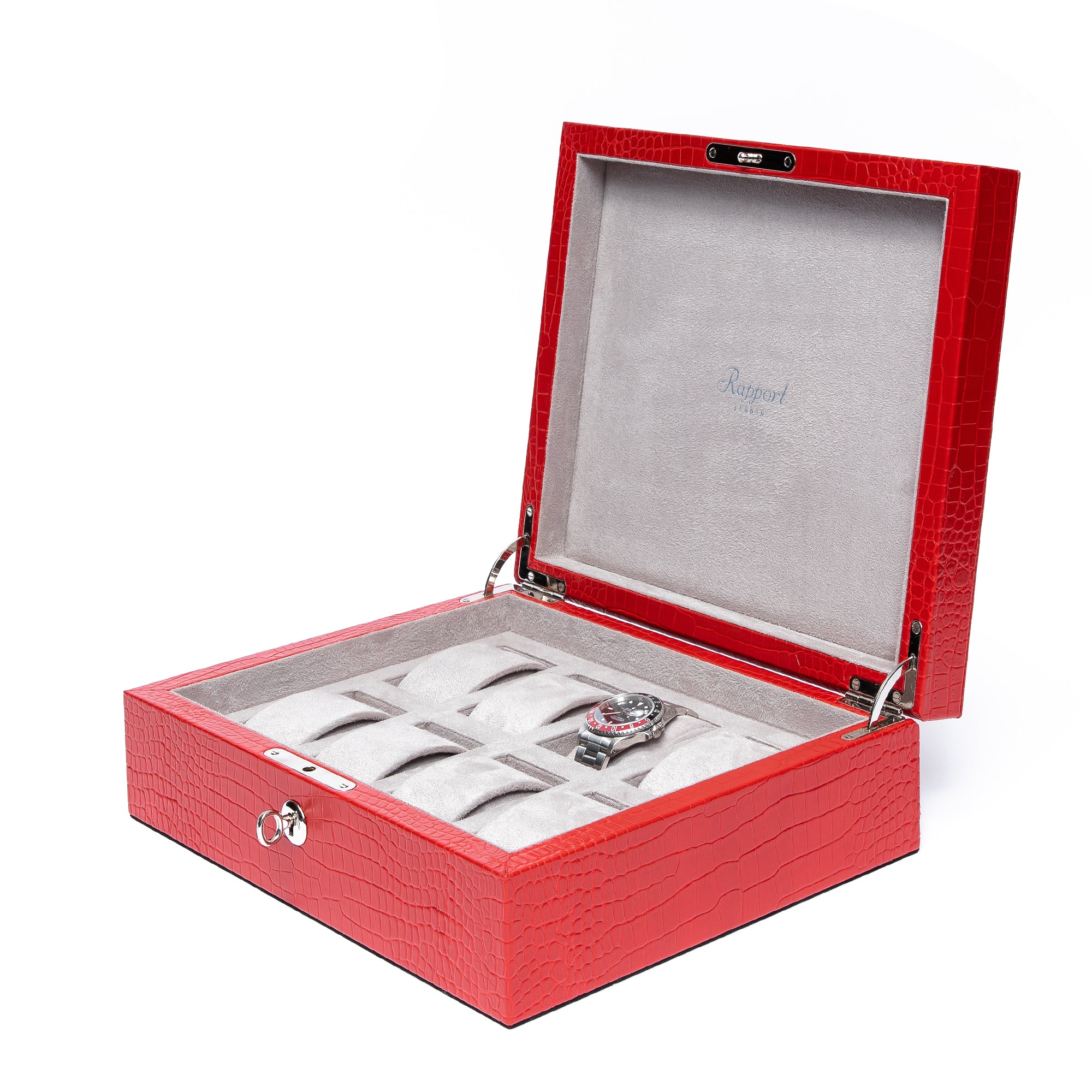 Brompton Eight Watch Box - Red