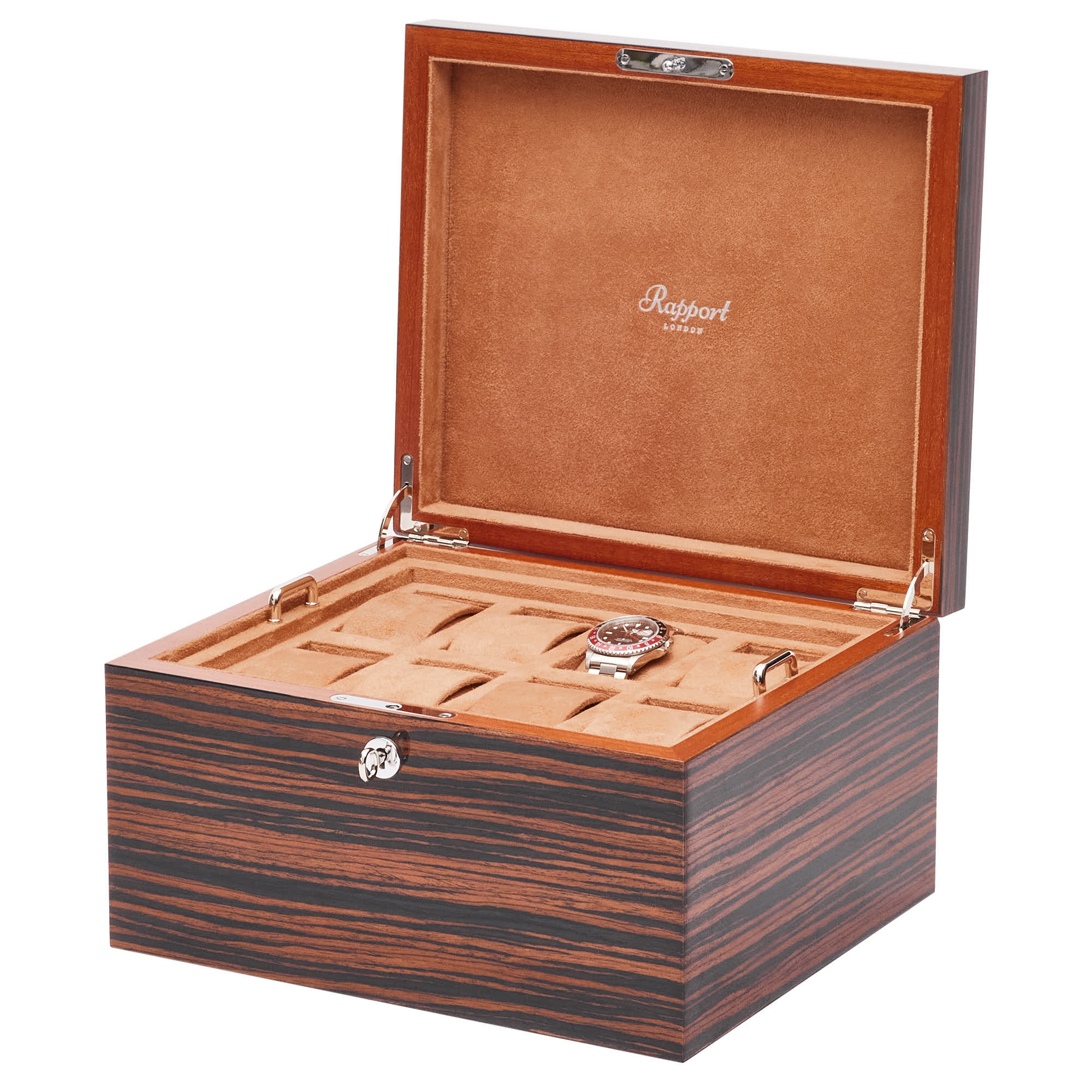 Heritage Sixteen Watch Box - Macassar