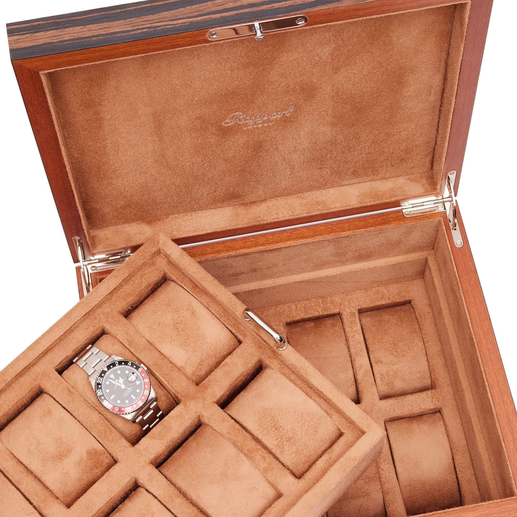 Heritage Sixteen Watch Box - Macassar