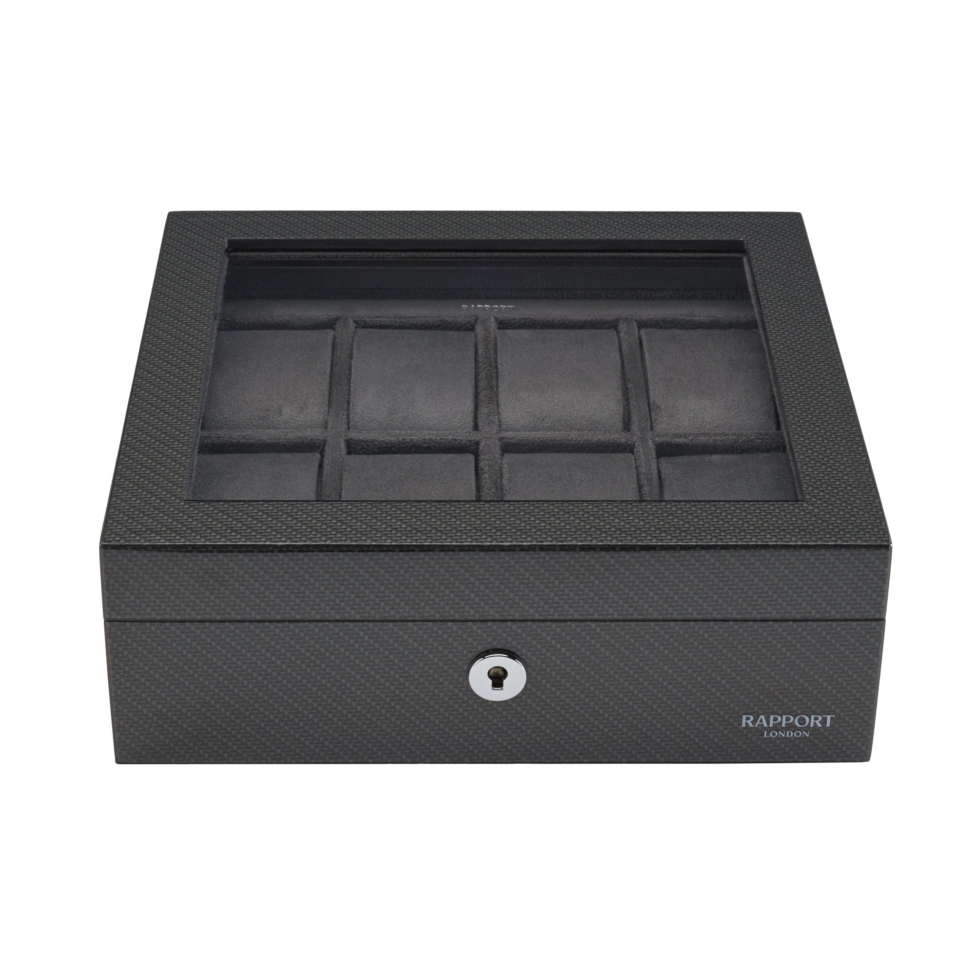 Optic Eight Watch Box - Carbon Fibre