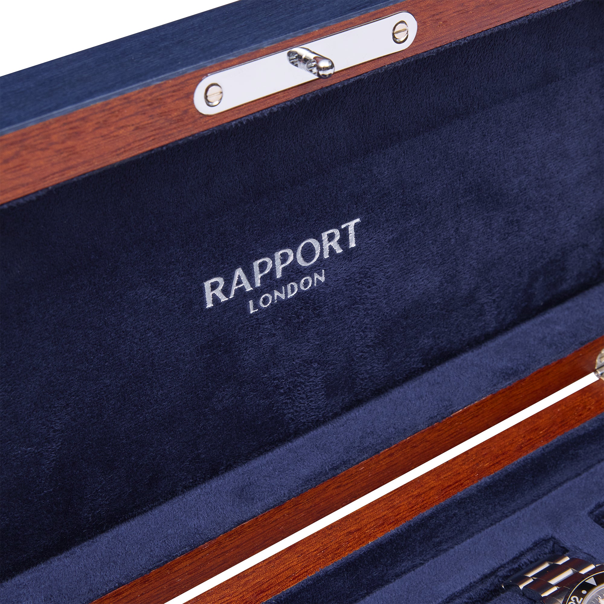 Heritage Chroma Four Watch Box - Navy