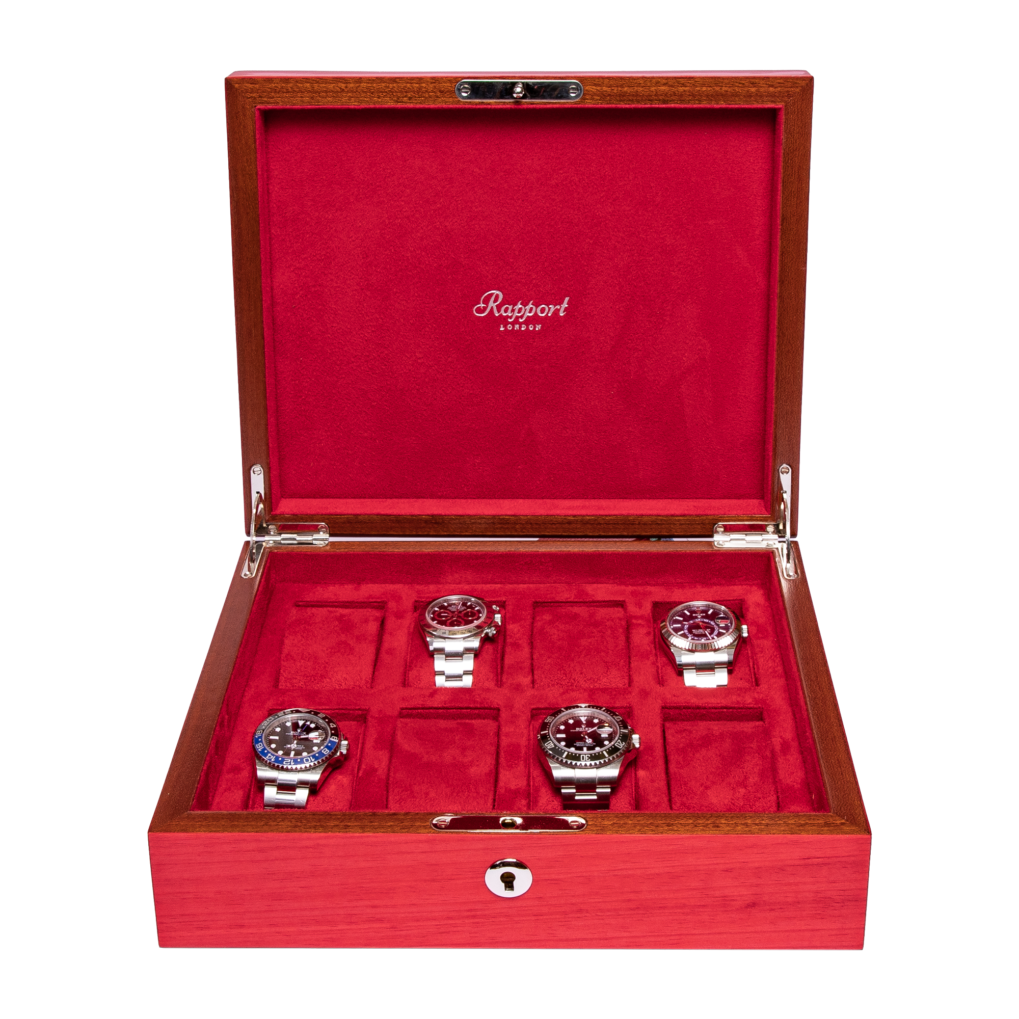 Sample Heritage Eight Watch Box - Red
