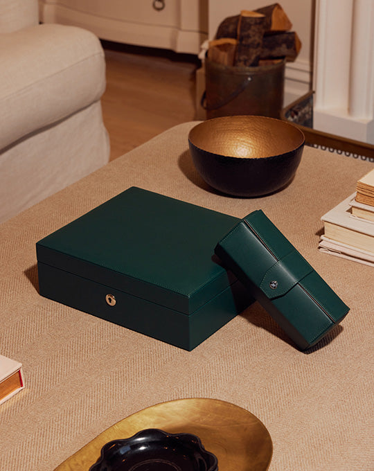 Rapport Vantage 8 腕時計ケース 緑 美品 正規品 Vantage Eight Watch Box - Green