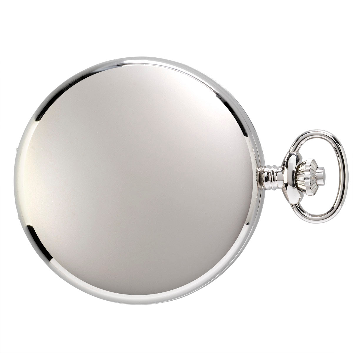 Sample Mechanical Double Hunter Pocket Watch - Silver