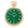 Mechanical Open Face Pocket Watch - Emerald
