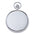 Mechanical Open Face Pocket Watch - Ice Blue