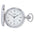 Sample Full Hunter Pocket Watch 48mm - Silver