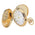 Mechanical Double Hunter Pocket Watch - Gold