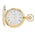 Mechanical Double Hunter Pocket Watch - Gold