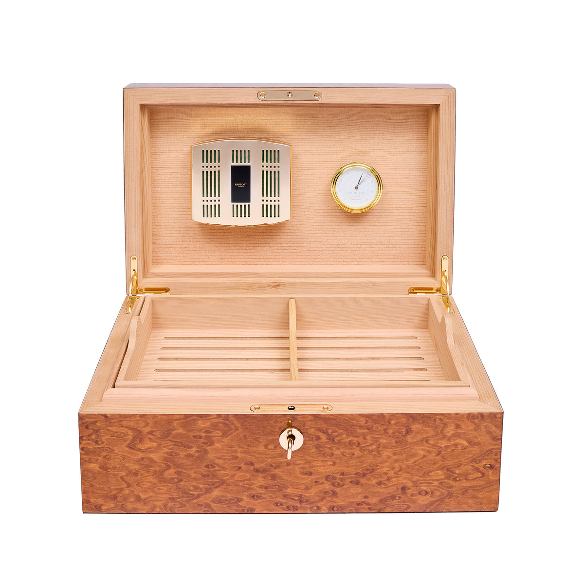 Heritage Humidor - Burr Walnut