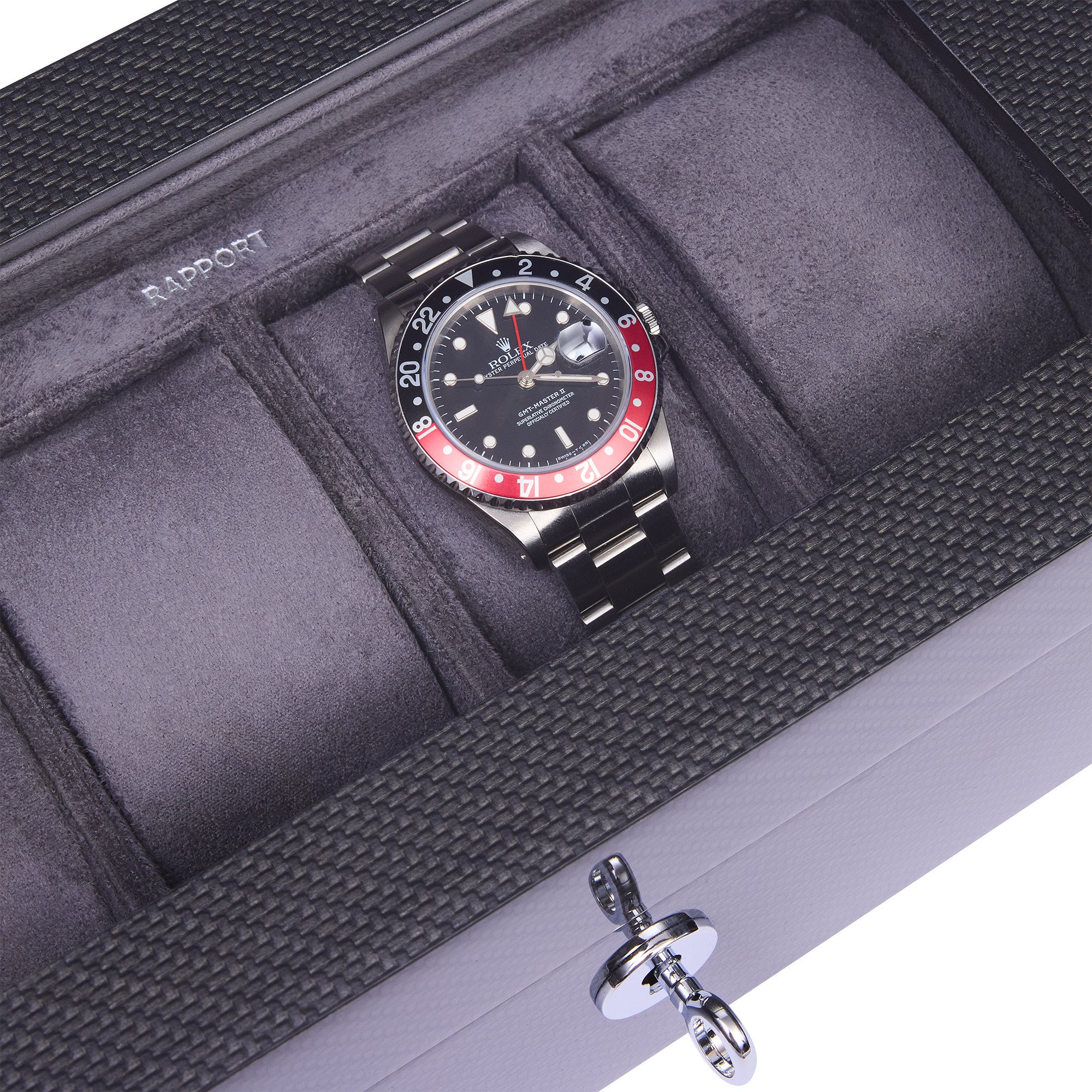 Optic Four Watch Box - Carbon Fibre