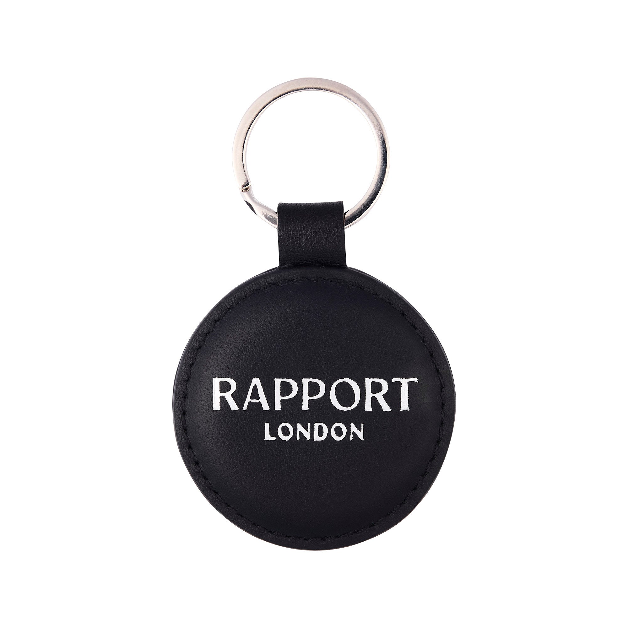 RR Leather Keyring - Black