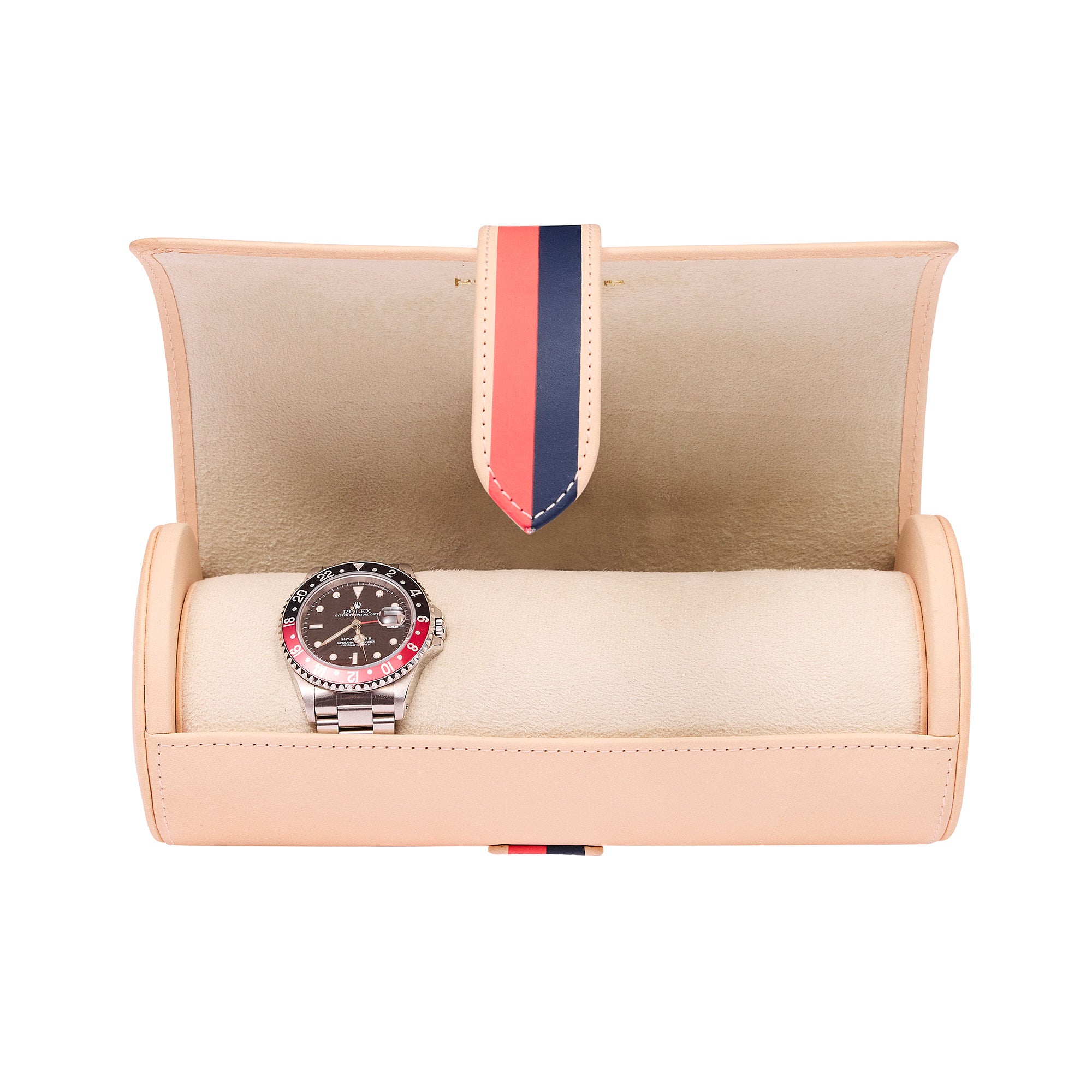 Rapport x La Californienne Watch Roll - Red/Navy