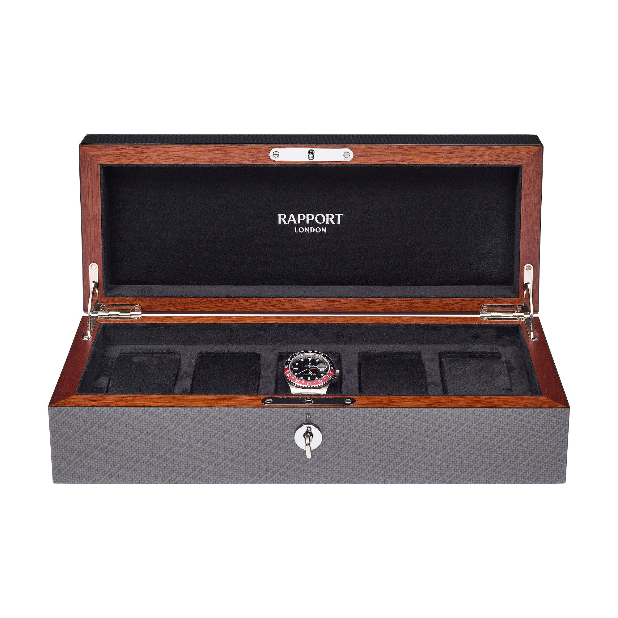 Carbon Fibre Five Watch Box