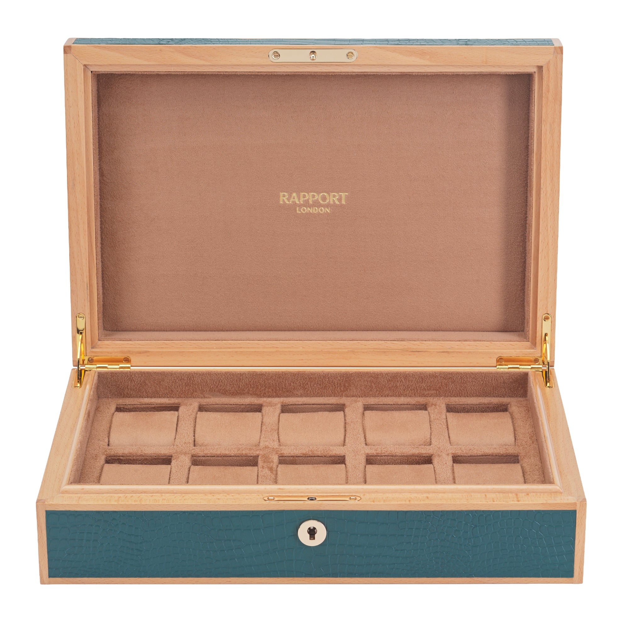Clarendon Ten Watch Box - Green
