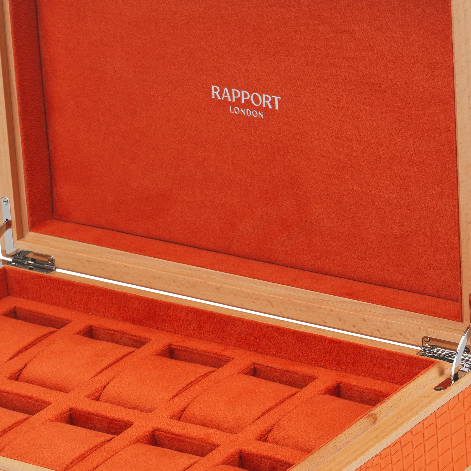 Clarendon Ten Watch Box - Orange