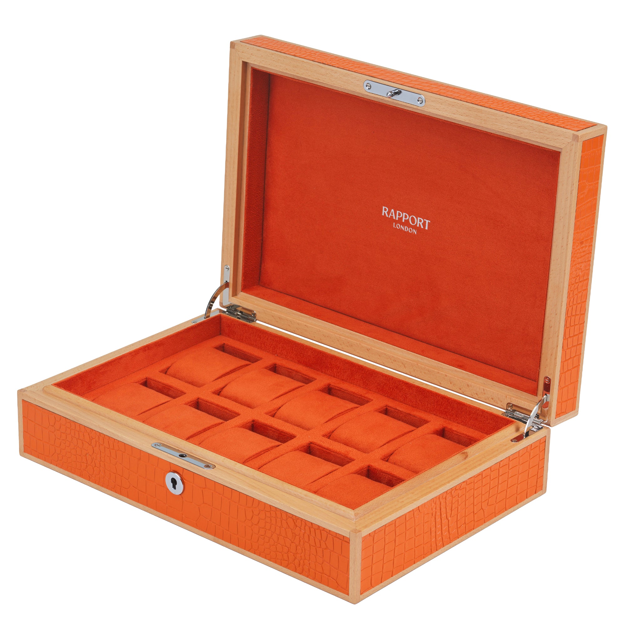 Clarendon Ten Watch Box - Orange