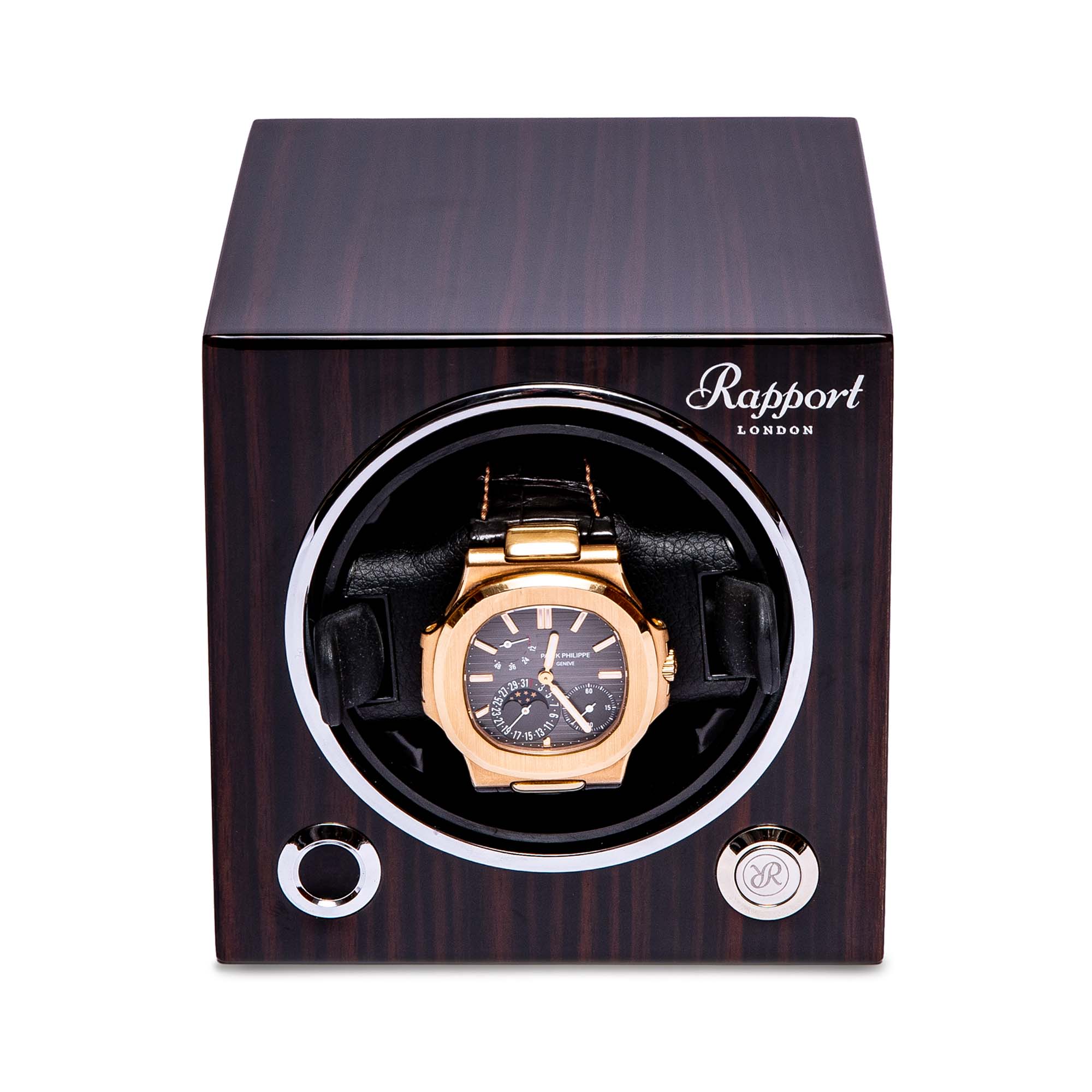 Sample Evo - single-watch watch winder in macassar wood