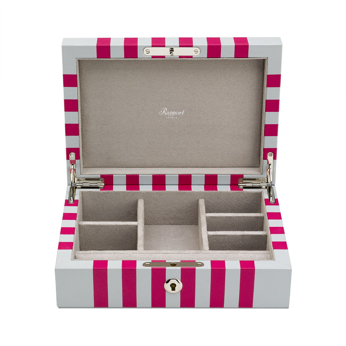 Rapport-Ladies-Maze Jewellery Box-White Pink