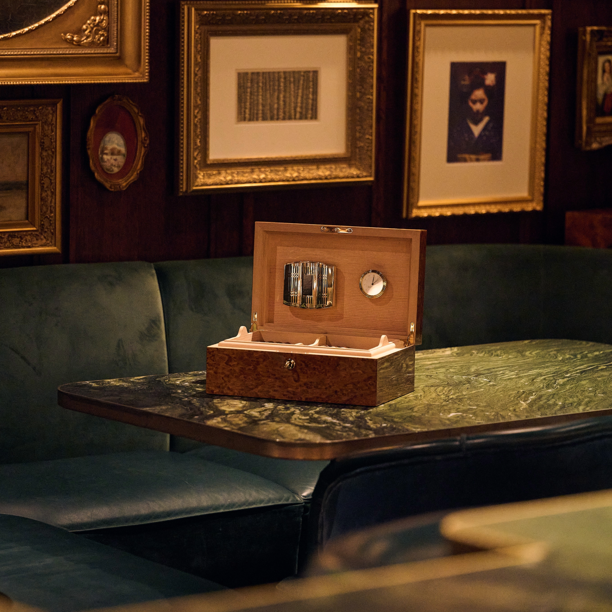 Heritage Humidor - Burr Walnut