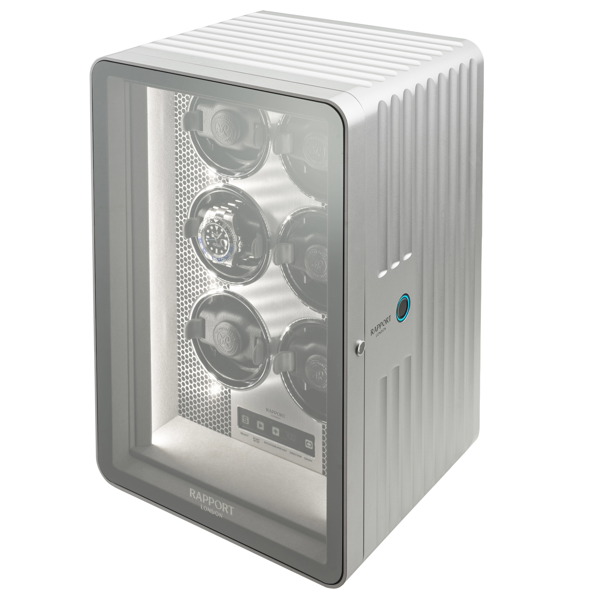 Neo Six Watch Winder - Silver
