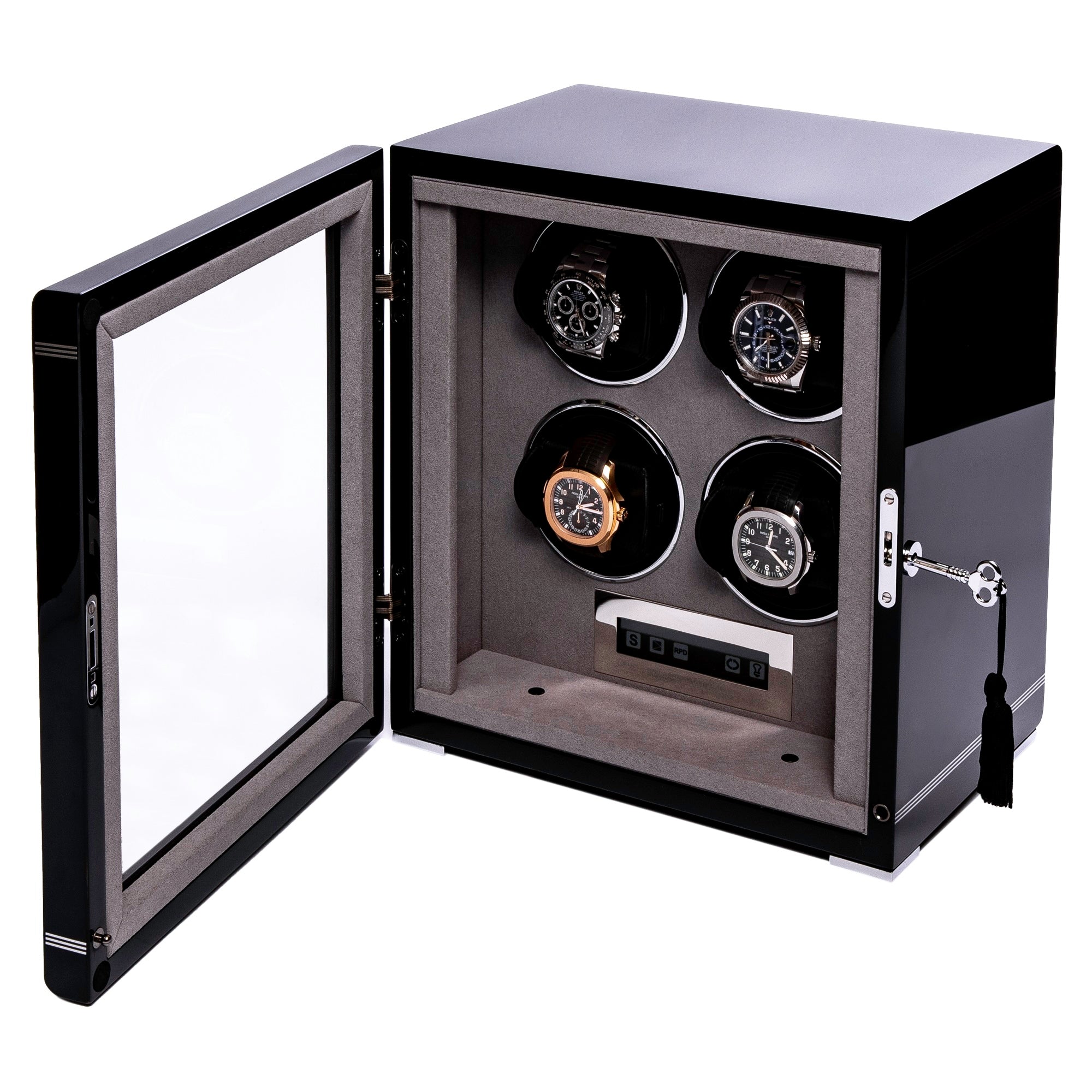 Sample Formula Quad Watch Winder - Black