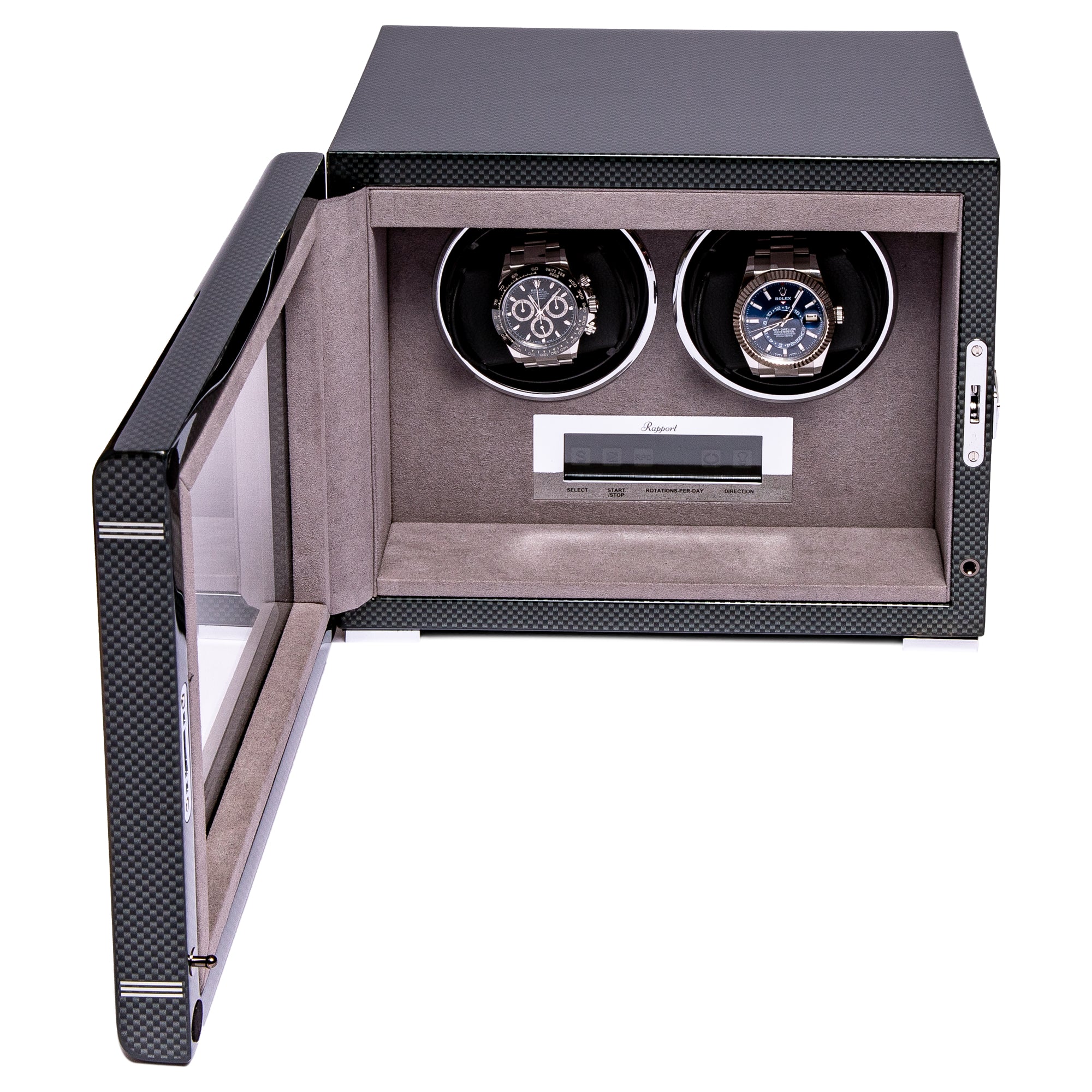 Formula Duo Watch Winder - Carbon Fibre