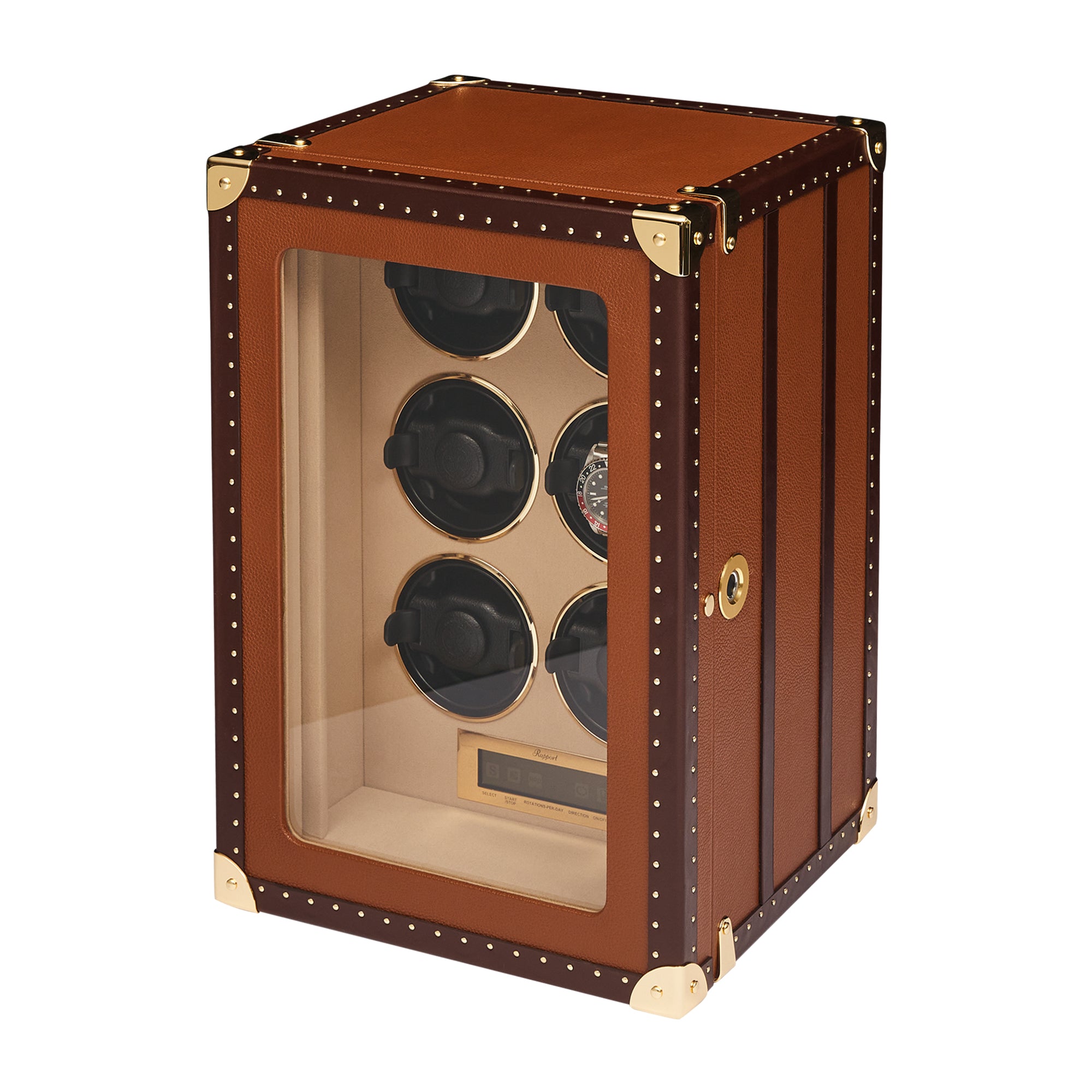 Romer Six Watch Winder - Brown