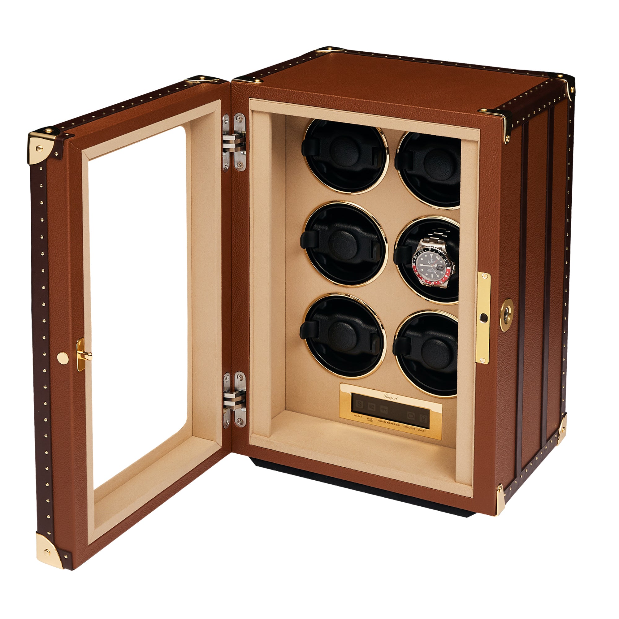 Romer Six Watch Winder - Brown