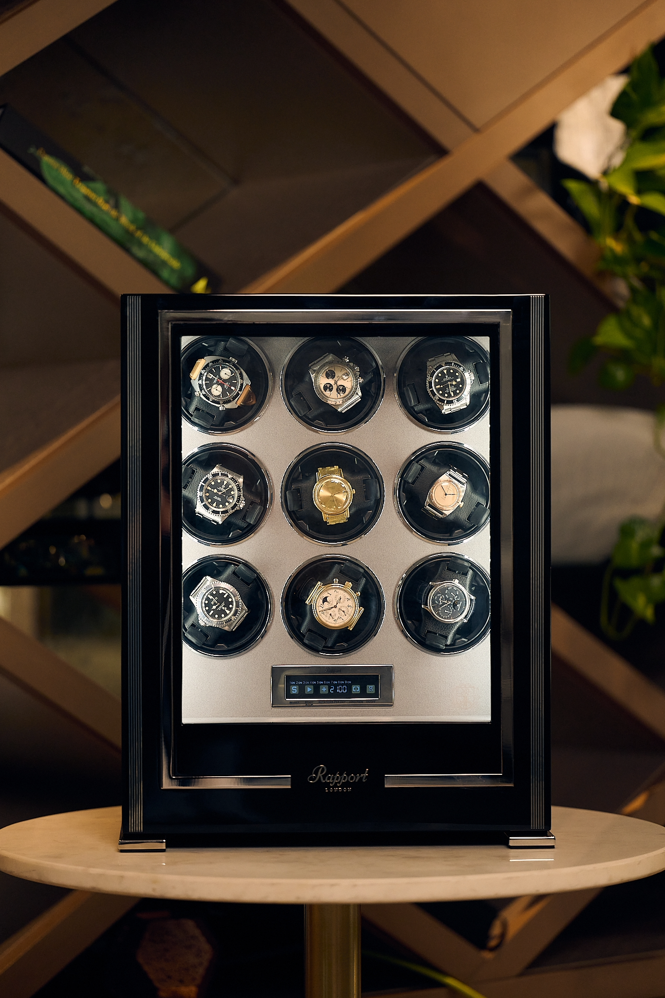 Cabinet watch winders