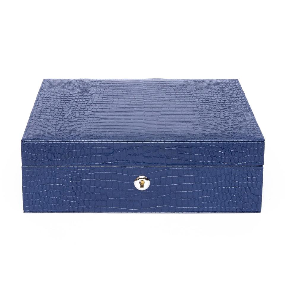 Brompton Eight Watch Box - Blue