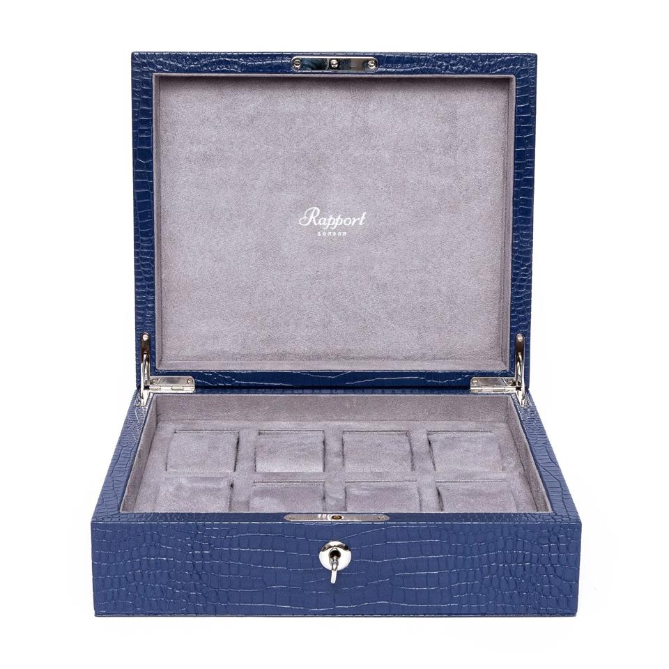 Brompton Eight Watch Box - Blue