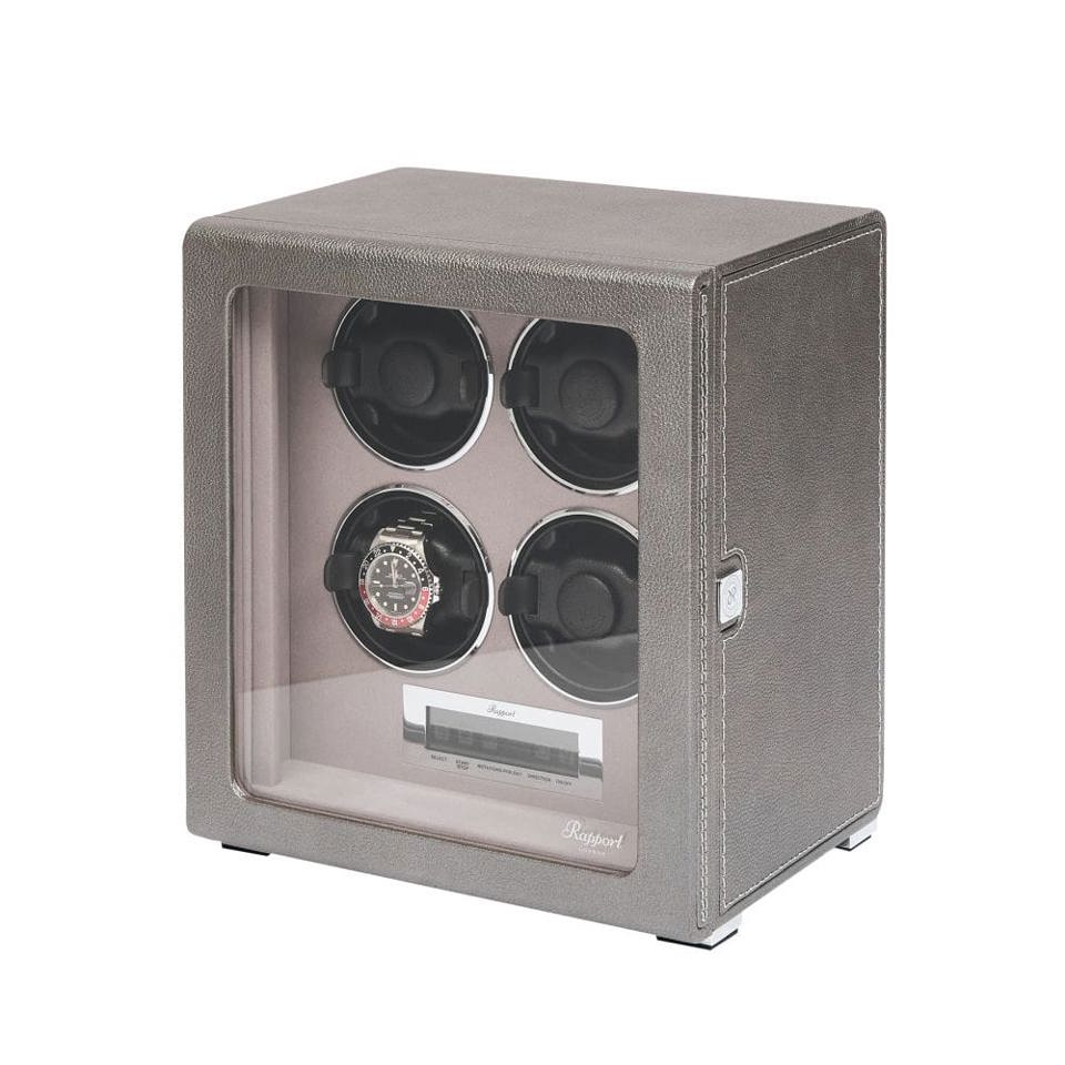 Quantum Quad Watch Winder - Silver