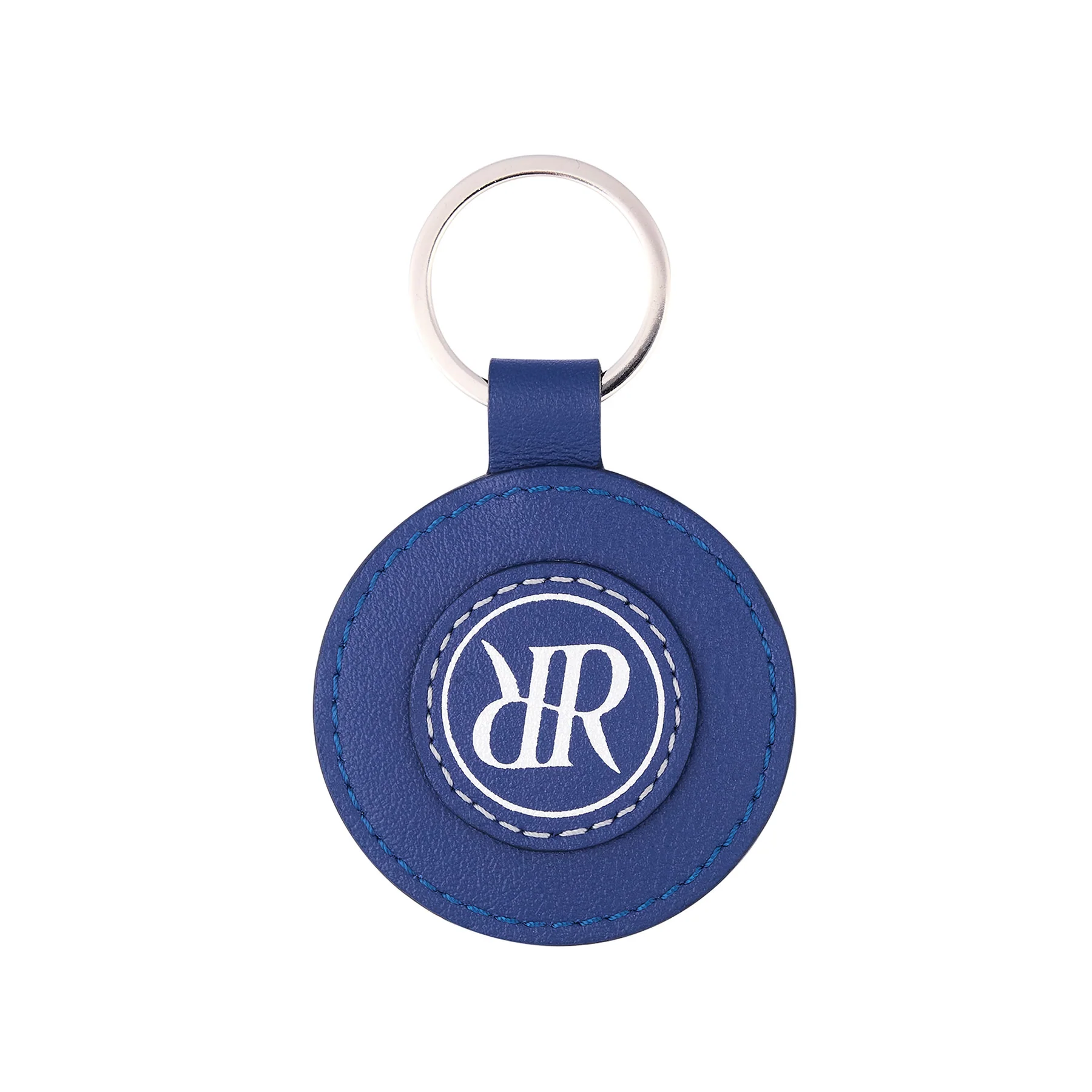 RR Leather Keyring - Blue